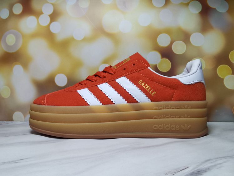 chaussures adidas orange rouge