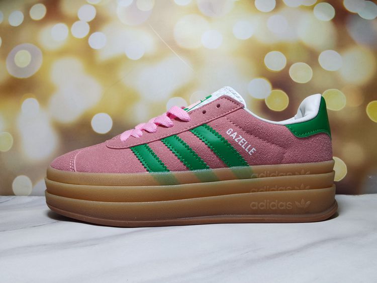 chaussures adidas rose vert