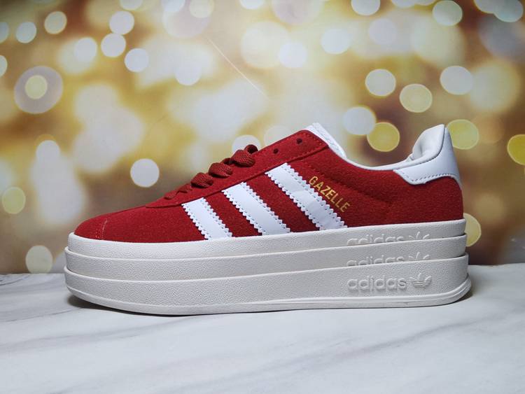 chaussures adidas rouge blanc