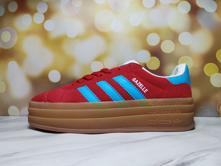 chaussures adidas vin rouge bleu