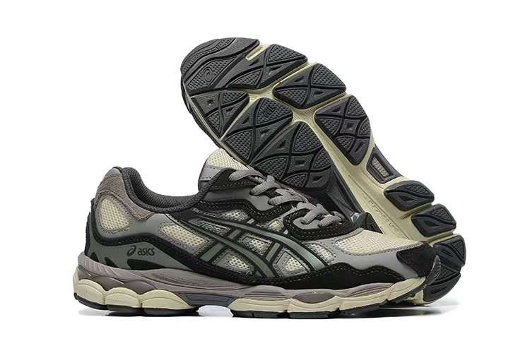 chaussures asics gel-nyc avoine gris