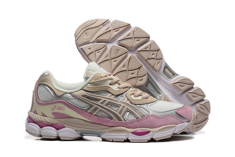 chaussures asics gel-nyc couleur rose