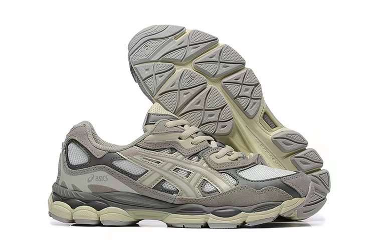 chaussures asics gel-nyc gris mètre