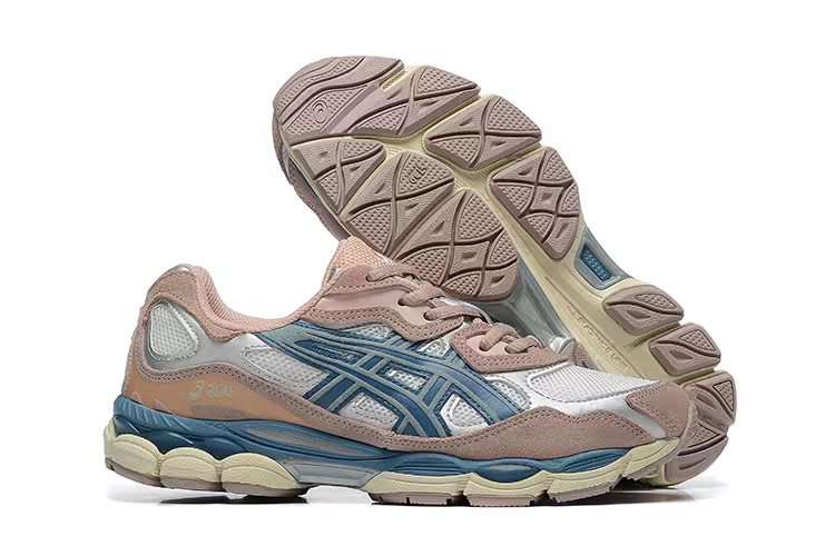 chaussures asics gel-nyc poudre bleu