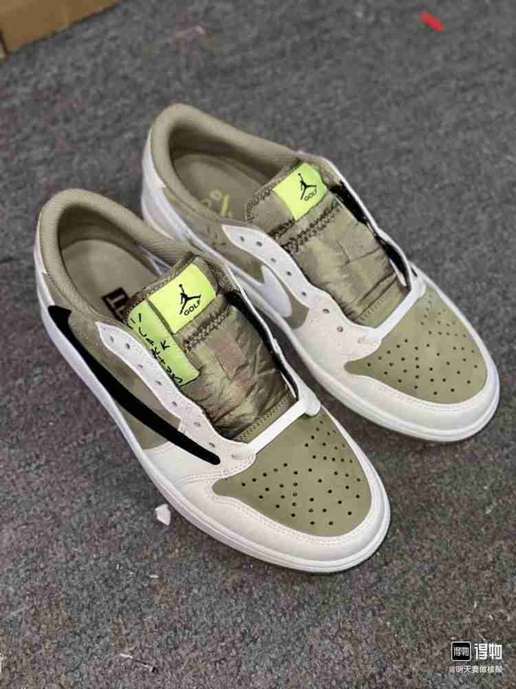 le travis scott x air jordan 1 low golf