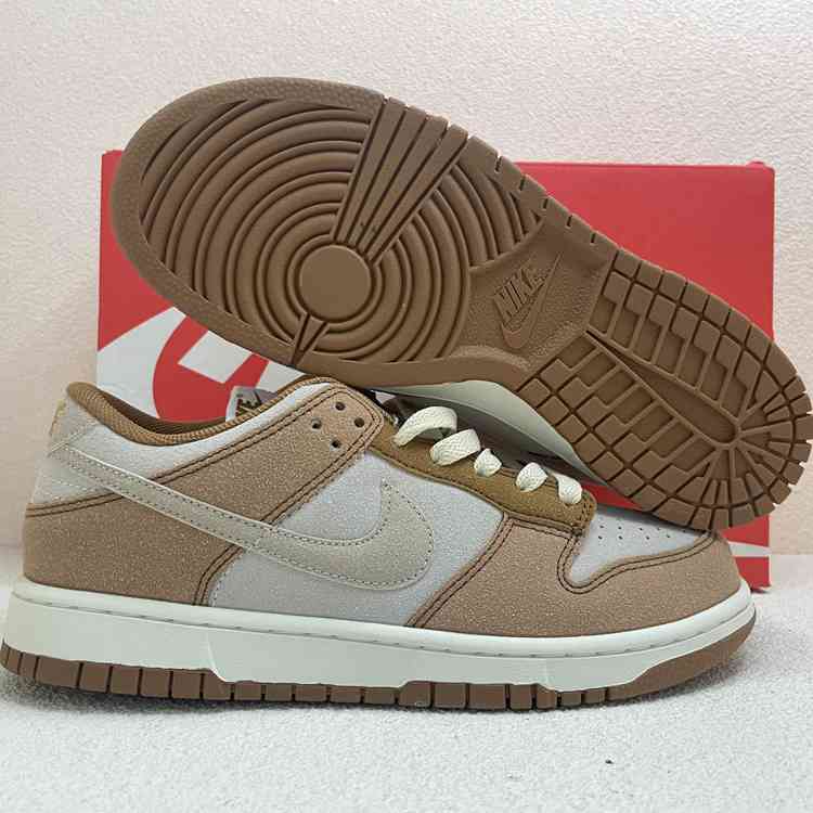 nike sb dunk blé brun blanc