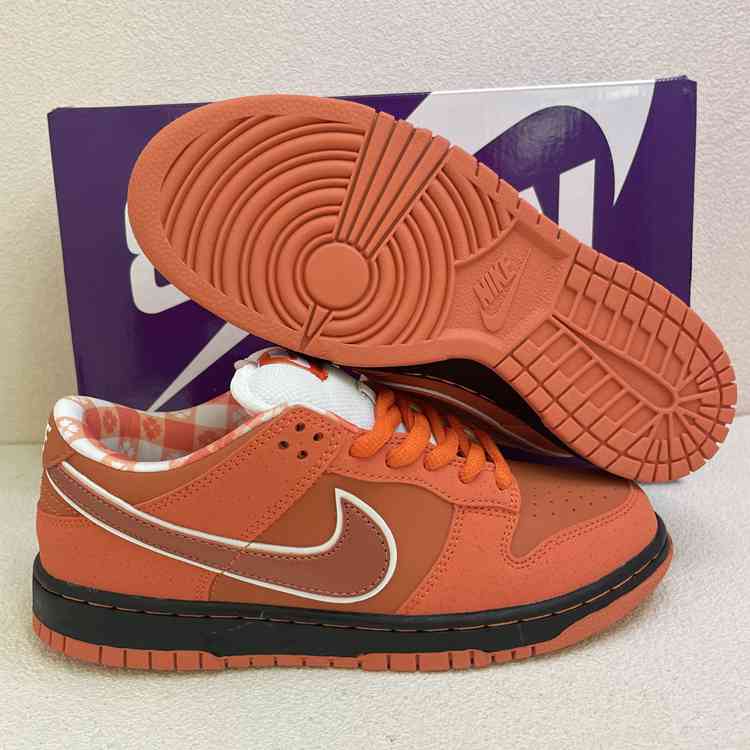nike sb dunk homard orange