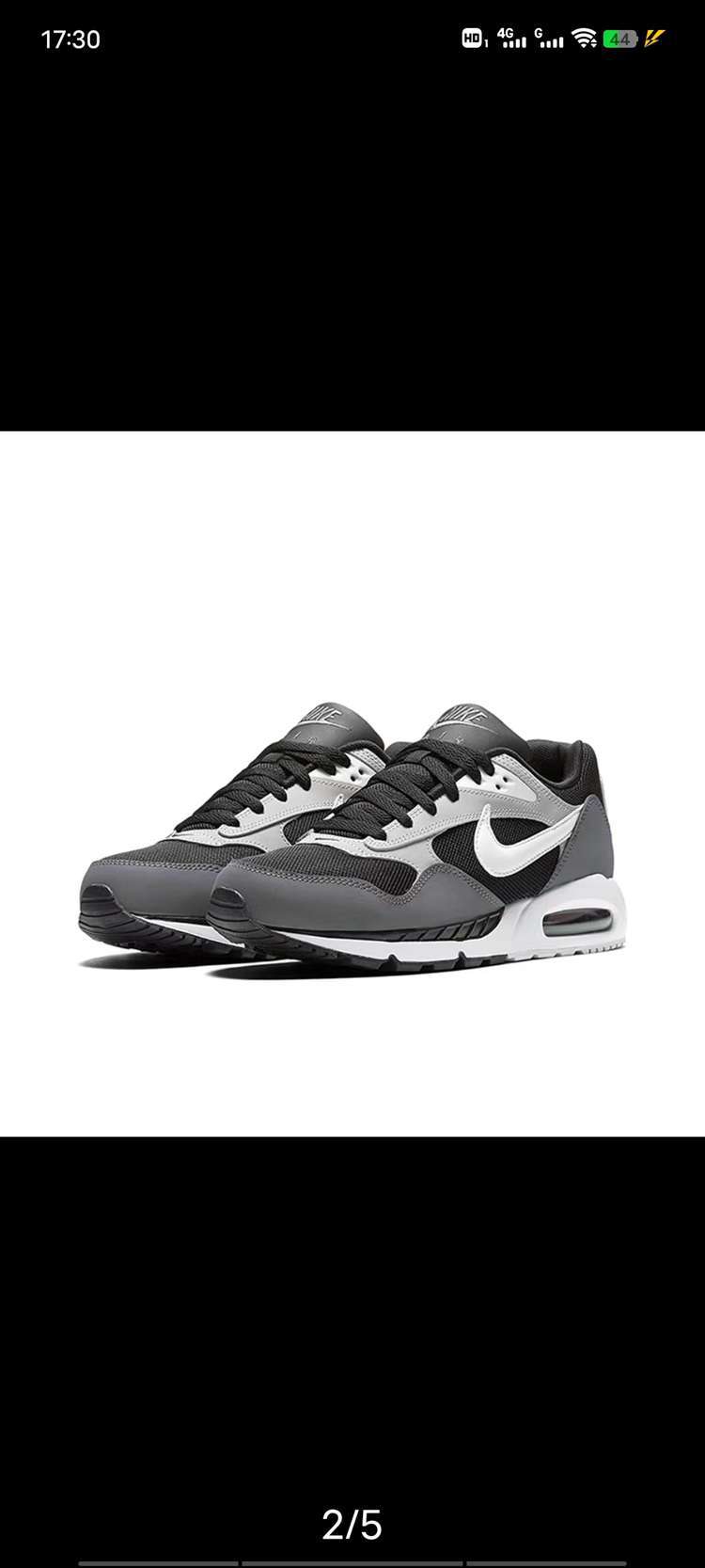 nouvelles nike air max correlate gris noir