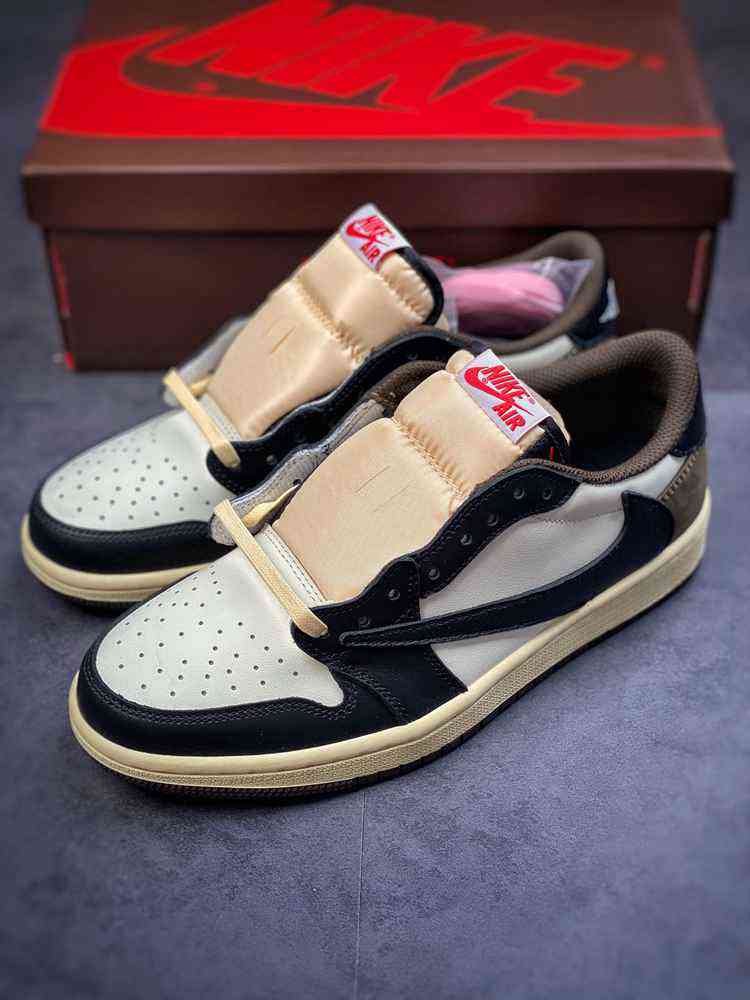 travis scott x air jordan 1 low mocha crochet