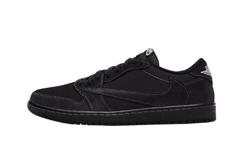 travis scott x air jordan 1 low noir samourai crochet